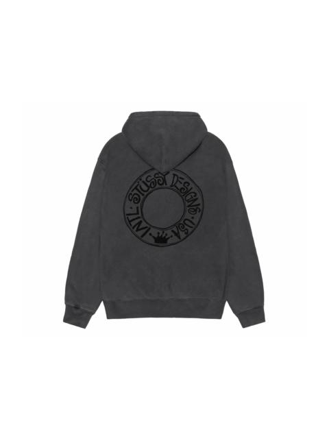 Stussy Buana Pigment Dyed Hoodie Black