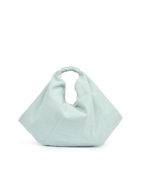 Japanese draped shoulder bag