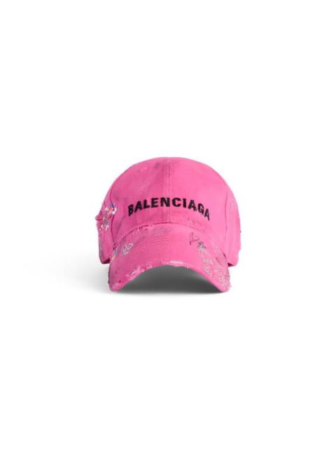 Men's Upcycled Cap in Pink
