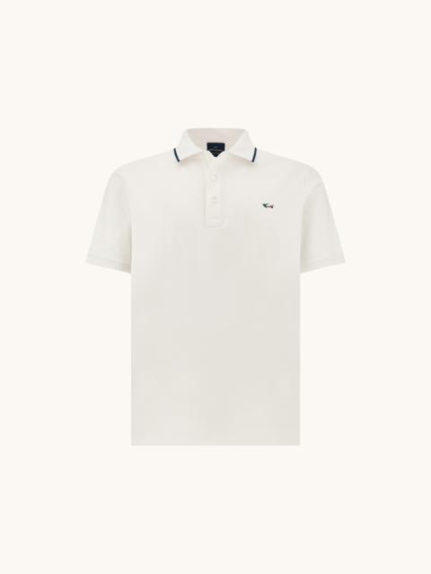 POLO SHIRT IN AQUA TOUCH COTTON