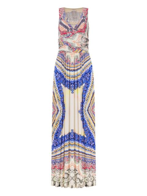 abstract-print dress