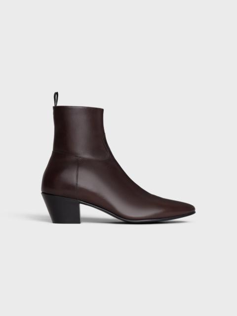 セリーヌJACNO BOOTS CELINE Celine Jacno Zipped Boot in CALFSKIN | REVERSIBLE