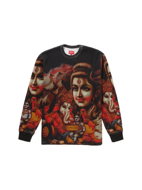 Supreme Ganesh L/S Thermal Black