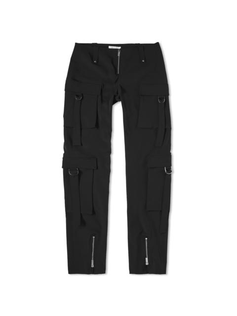 Blumarine Skinny Cargo Trousers in Nylon