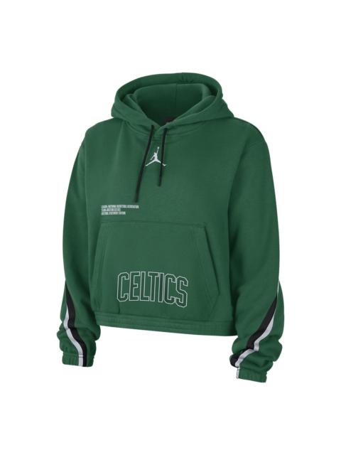 (WMNS) Air Jordan x NBA Boston Celtics Courtside Hoodie 'Green ' DO0150-312