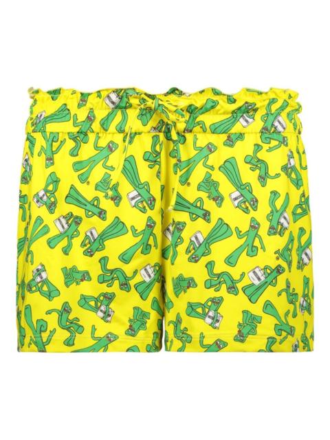 all-over print shorts