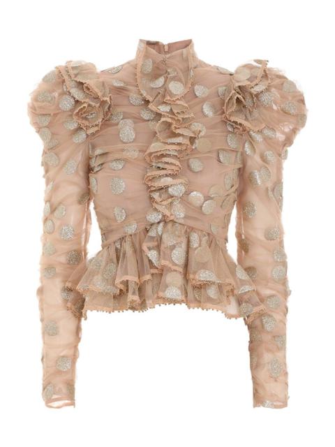 CELESTIAL CONFETTI TULLE SHIRT