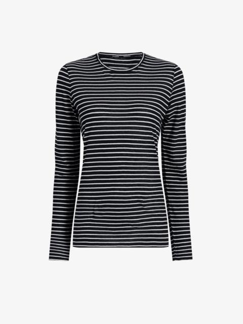 Mia T-Shirt in Cotton Stripe Jersey