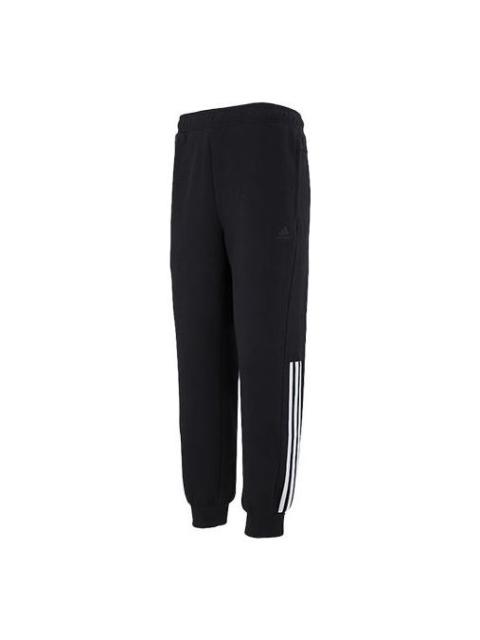 Men's adidas Fi Dk Slim Pnt Knit Bundle Feet Sports Pants/Trousers/Joggers Black H39227