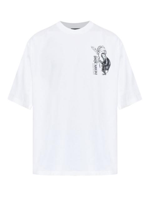 monkey graphic T-shirt
