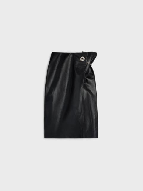 midi skirt IN calfskin