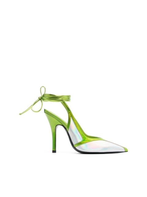 Venus 120mm leather pumps