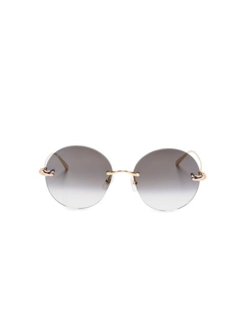 Trinity round-frame sunglasses