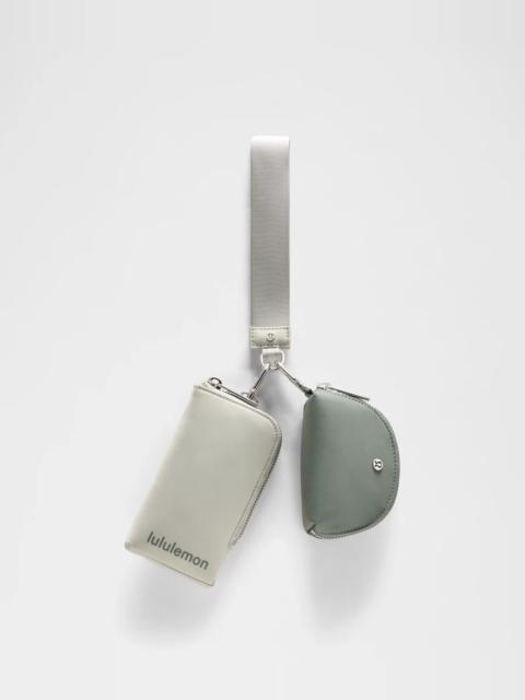Dual Pouch Wristlet *Wallet
