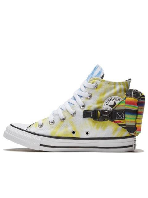 (WMNS) Converse Chuck Taylor All Star High 'Buckle Up - Rainbow Tie-Dye' 568264C