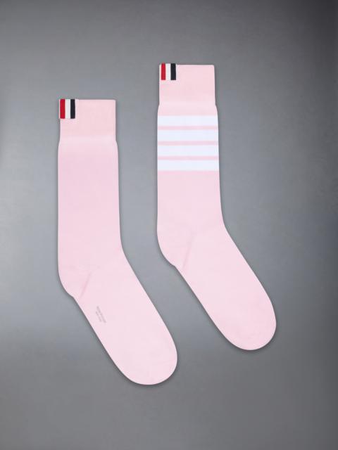 COTTON 4-BAR MID CALF SOCK