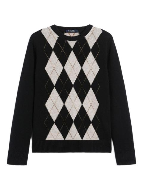 Soprano diamond-pattern sweater