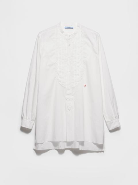 Embroidered cotton shirt