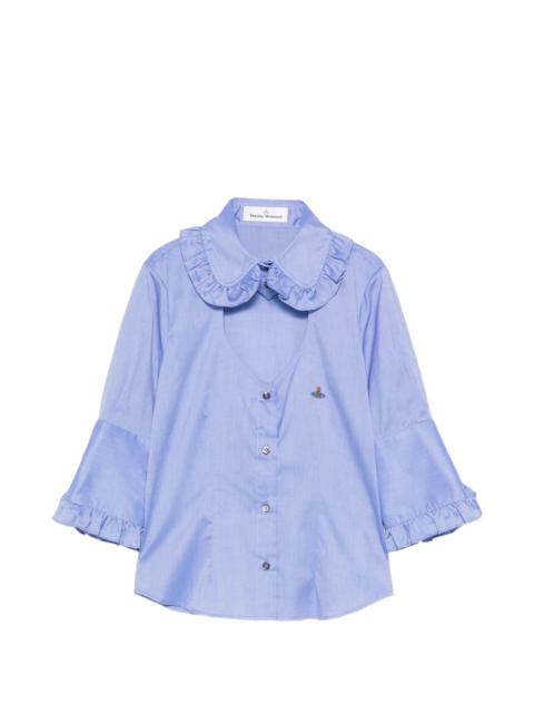 Vivienne Westwood Ruffled Cutout Shirt