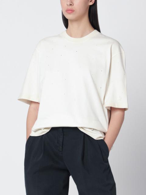 White vintage cotton Star T-shirt