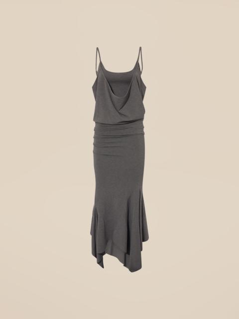 DARK GREY MIDI DRESS