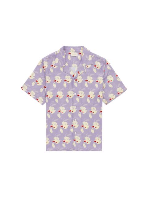 Aime Leon Dore Printed Leisure Shirt Purple
