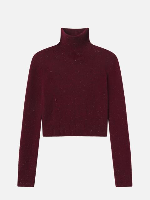 The Cashmere Fleck Turtleneck