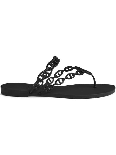Hermes Island Sandal Noir (Women's)