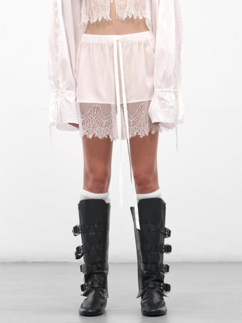 White Vere Silk Micro Boxers