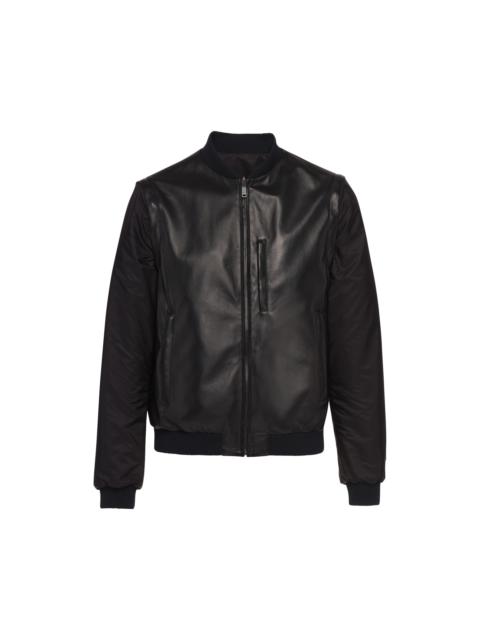 Nappa leather jacket