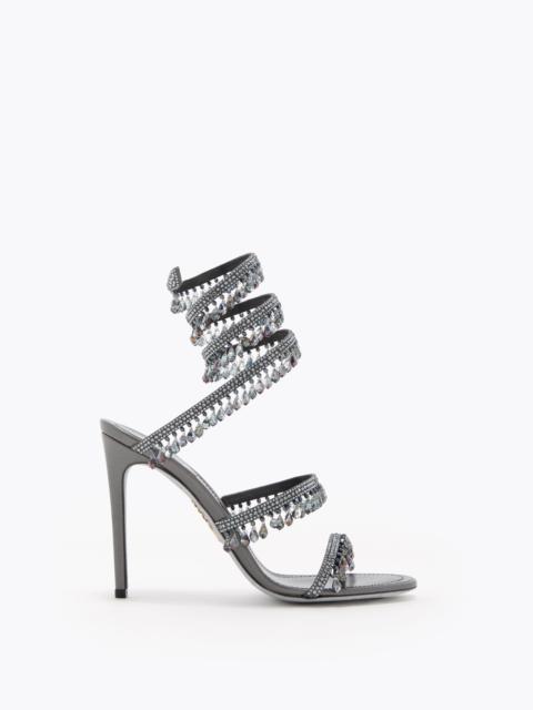 CHANDELIER GUNMETAL SANDAL 105