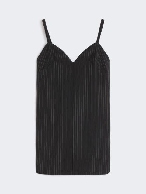 ELAM Pinstripe woollen cloth dress