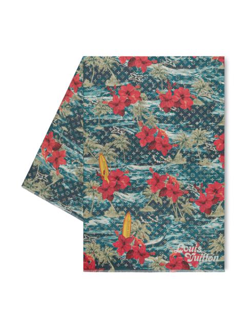 Surfin' Monogram Stole