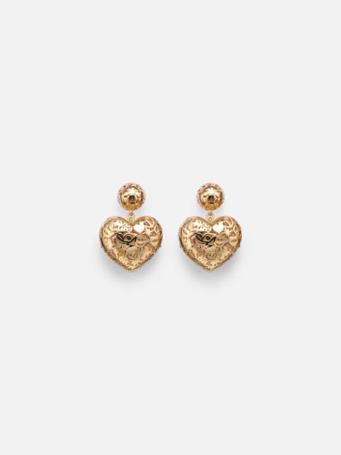 Icon Wallpaper 14kt gold drop earrings