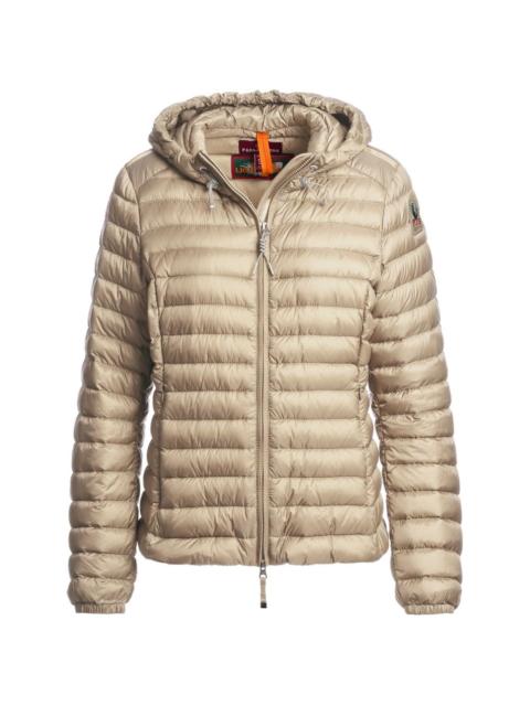 hooded padded jacket