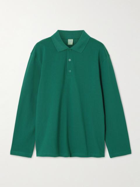 Diana Organic Cotton-piqué Polo Shirt