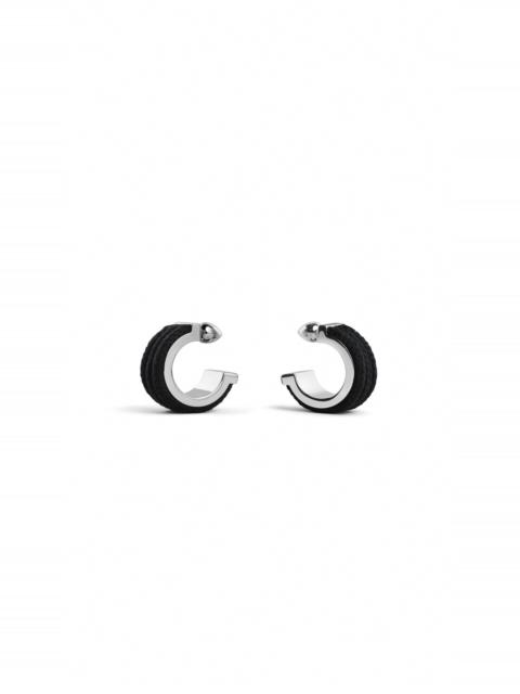 COTTON CORD WIDE HOOPS