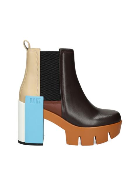 110mm leather Chelsea boots