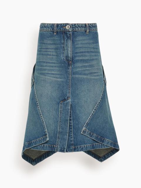 The Frankie Skirt in Dakota Wash