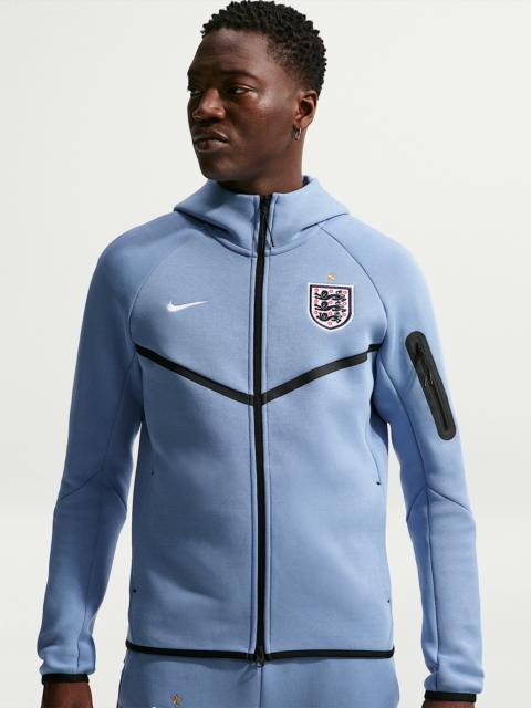 England Tech Fleece Windrunner Men's Nike Soccer Full-Zip Hoodie