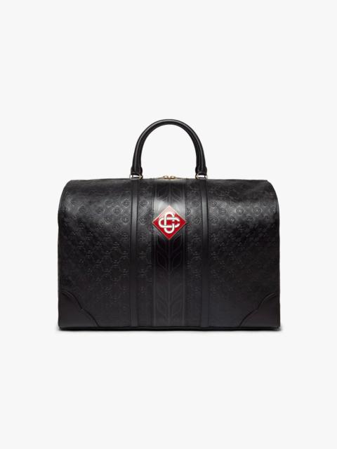 Black Monogram Weekender Bag