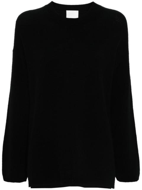 crew-neck cashmere sweater
