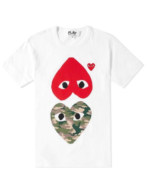 Comme des Garcons Play Mix Heart Tee