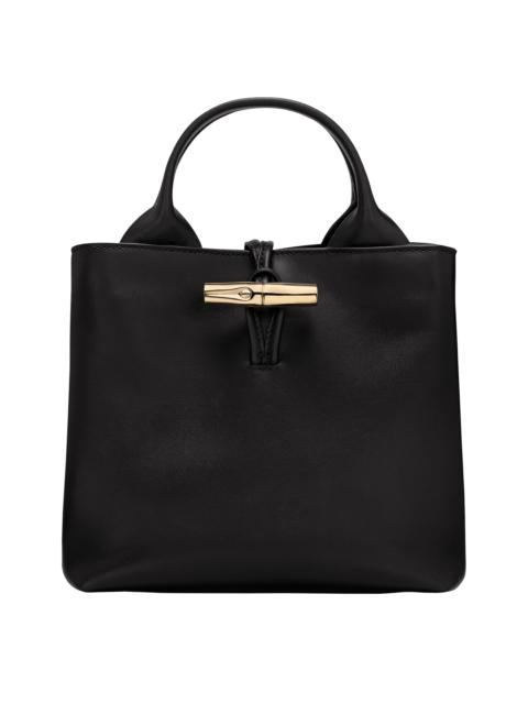 Le Roseau S Handbag Black - Leather