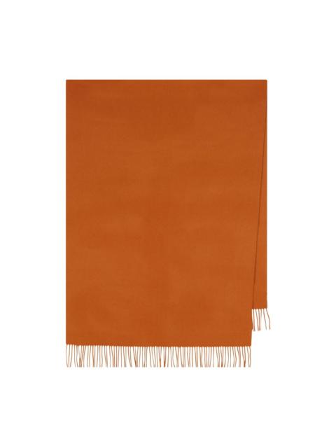 fringed cashmere scarf
