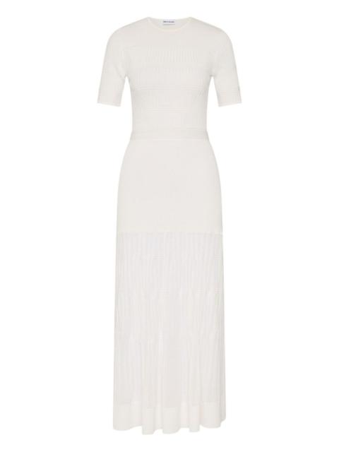 Liana midi ribbed dress