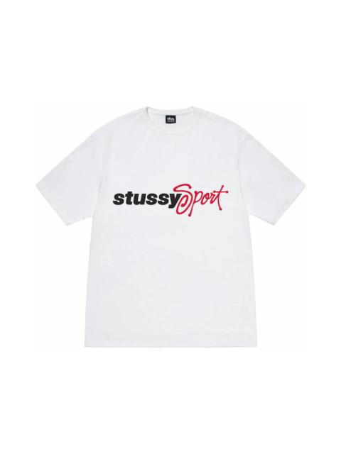 Stussy Sport Script Tee White