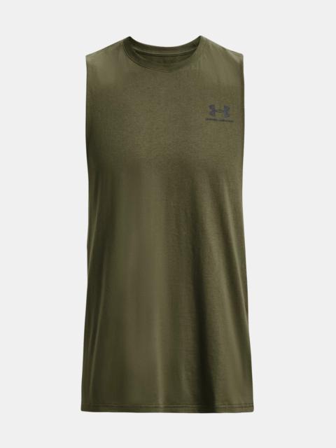 Men's UA Left Chest Cut-Off Tank