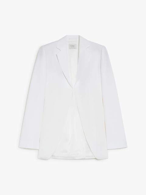 ASTER Stretch bi-material blazer - RUNWAY