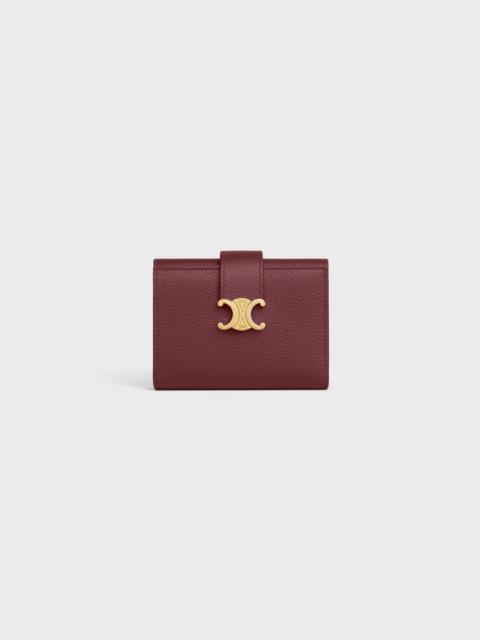 FINE STRAP WALLET NINO IN SUPPLE GRAINED CALFSKIN